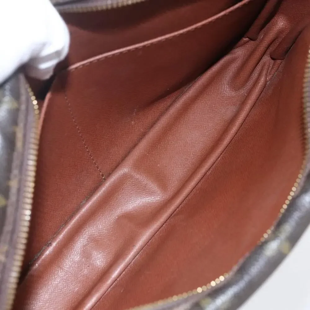 Louis Vuitton Monogram Compiegne 28 Clutch Bag Brown